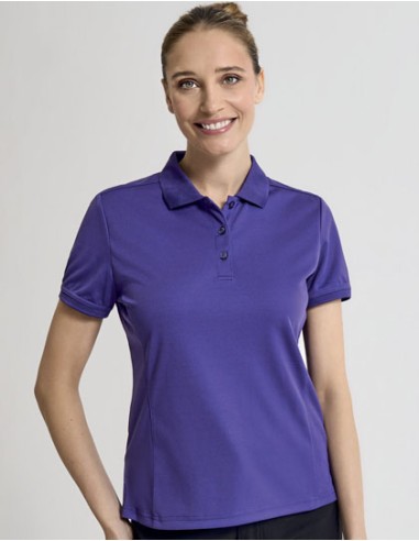 PRE-PR616-Womens Coolchecker® Piqué Polo